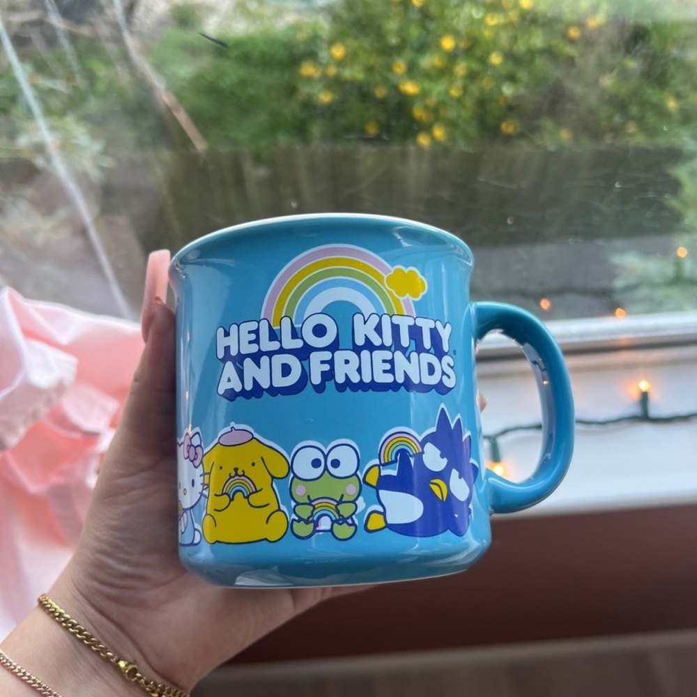 Sanrio Hello Kitty and Friends Ceramic Mug Light Blue